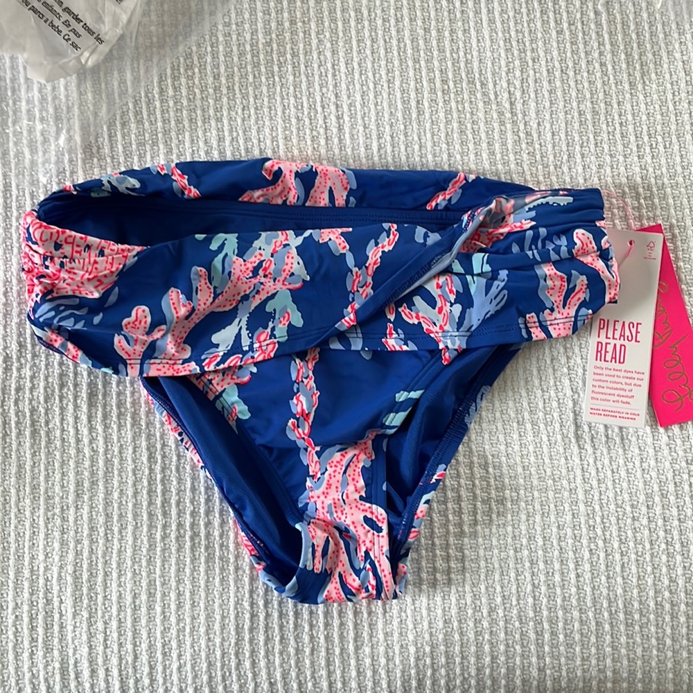 Lilly Pulitzer sarong bikini bottom